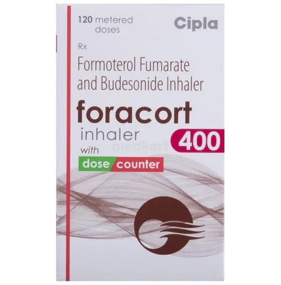 foracort 400mcg inhaler 120 md